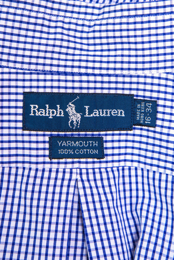 Vintage Ralph Lauren Blue Check Shirt