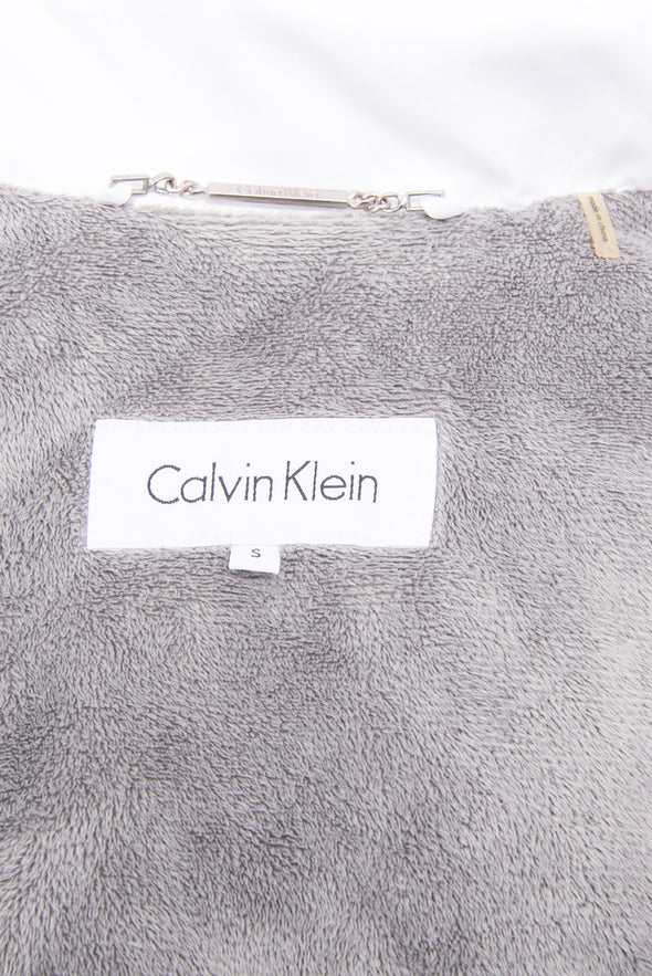 Vintage Calvin Klein Hooded Puffer Jacket Coat