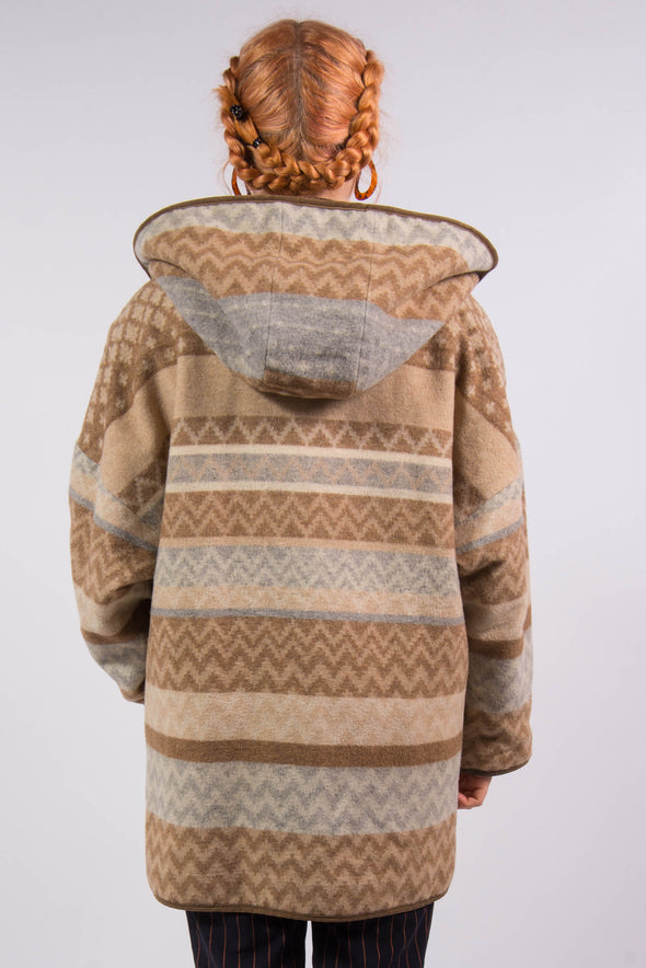 Vintage Aztec Patterned Coat