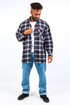 90's Check Pattern Flannel Shirt
