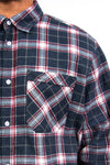 90's Check Pattern Flannel Shirt