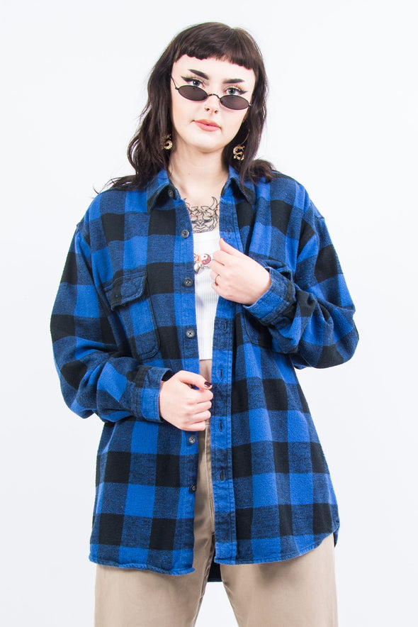 Vintage 90's Thick Flannel Check Shirt