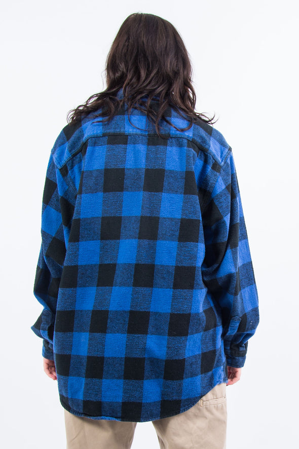 Vintage 90's Thick Flannel Check Shirt