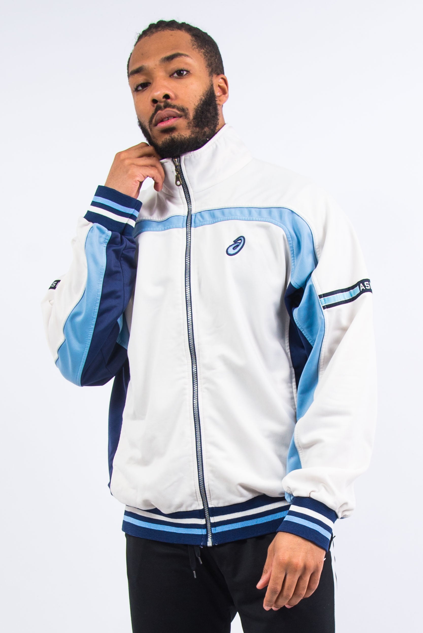 ファッション人気ブランドランキング – Jacket Tracksuit Asics Vintage 00's The Scene Vintage ウォーキング・ランニングウェア