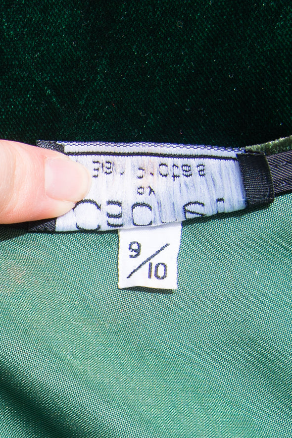 Vintage 80's Velvet Statement Jacket