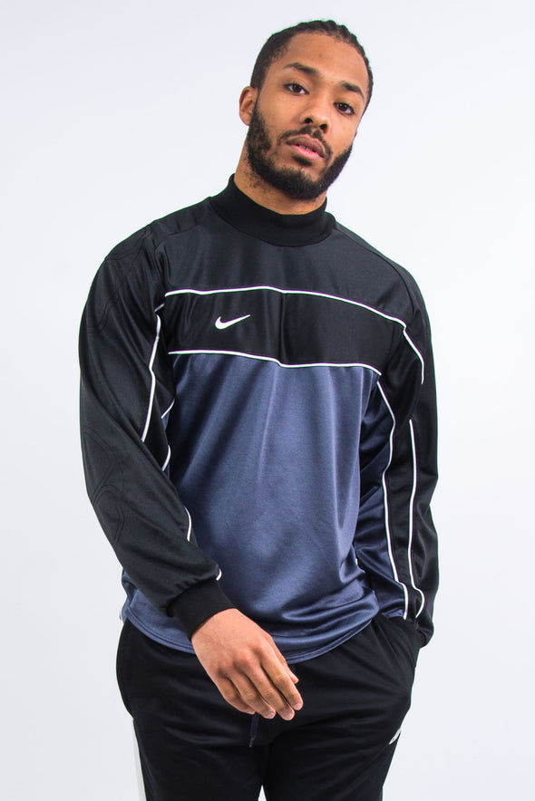 90's Vintage Nike High Neck Sports Top