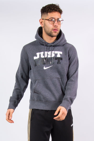 Nike "Just Do It" Graphic Hoodie Hooded Sweatshirt
