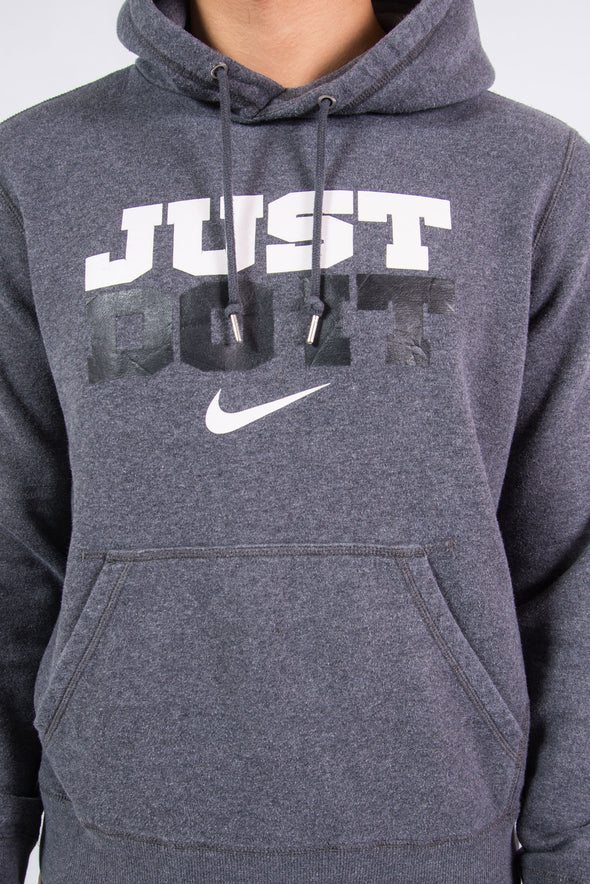Nike "Just Do It" Graphic Hoodie Hooded Sweatshirt