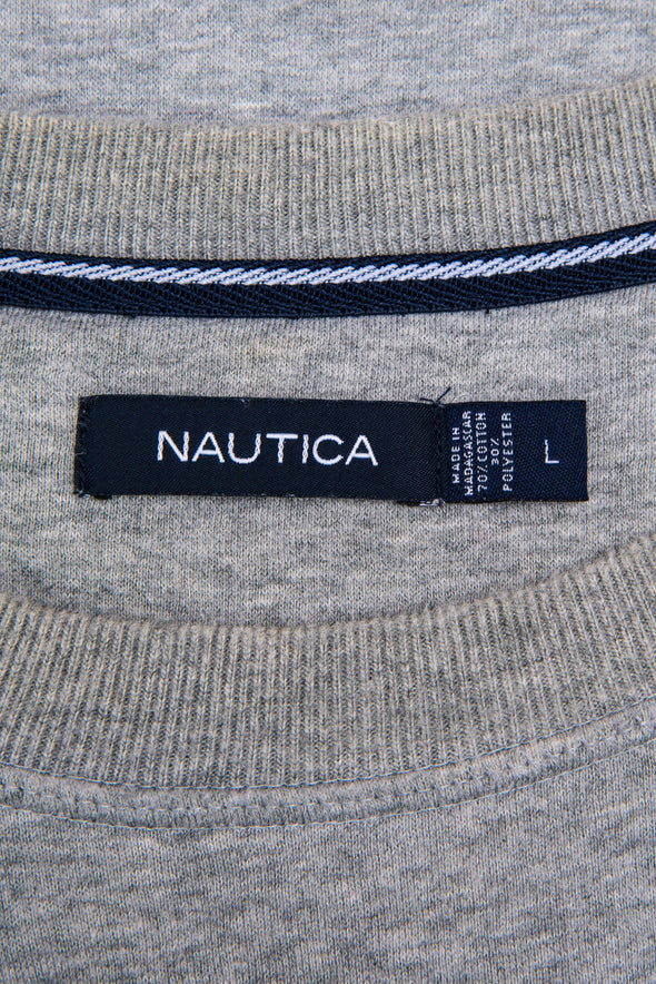 Grey Nautica Crew Neck Sweatshirt