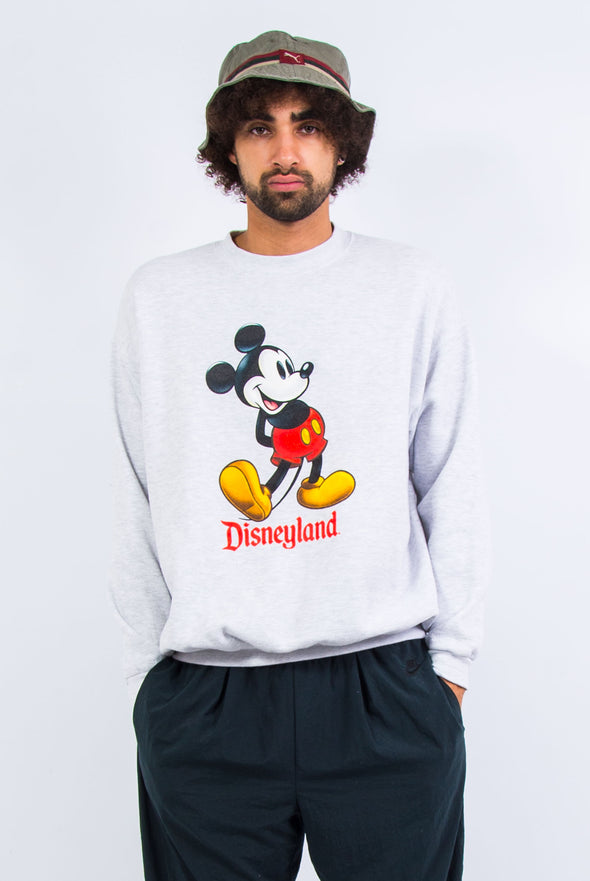 90's Grey Disneyland Sweatshirt