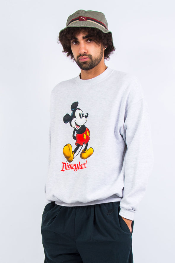 90's Grey Disneyland Sweatshirt
