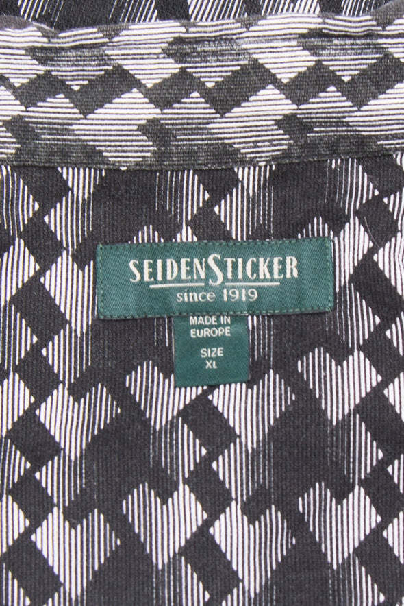 Vintage 90's Geometric Print Shirt