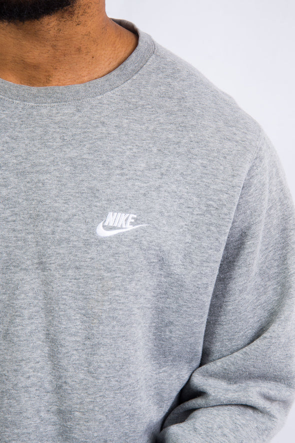 00's Nike Grey Crew Neck Sweatshirt