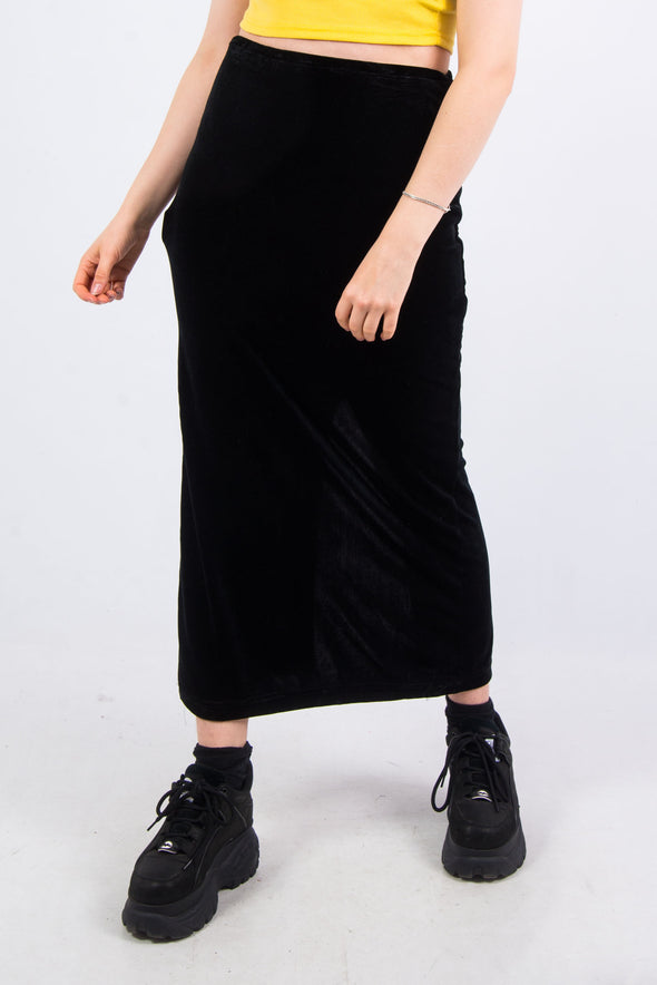Vintage 90's Grunge Velvet Skirt