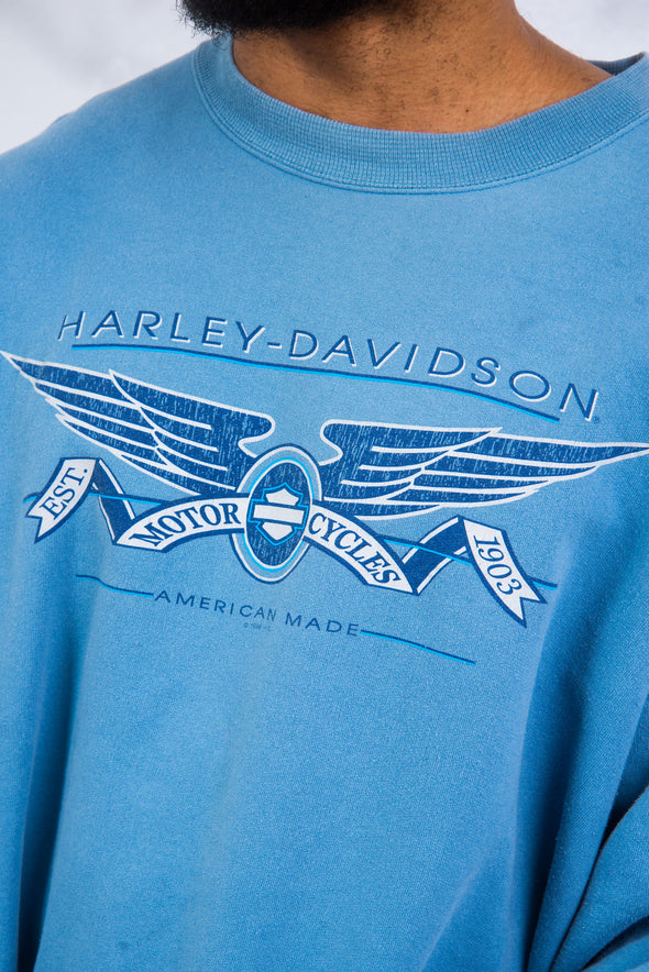 90's Vintage Harley Davidson Sweatshirt