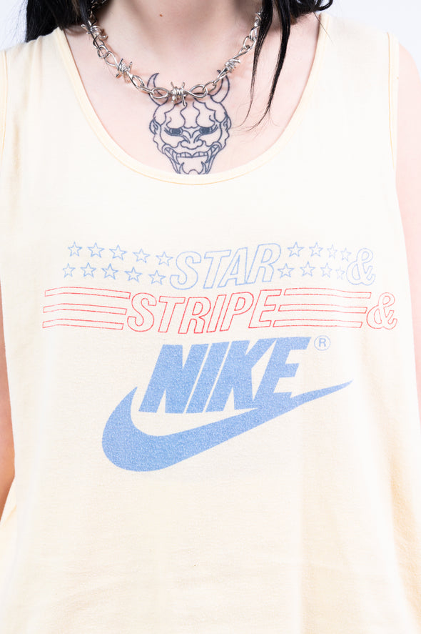80's Rare Nike Star & Stripe Vest