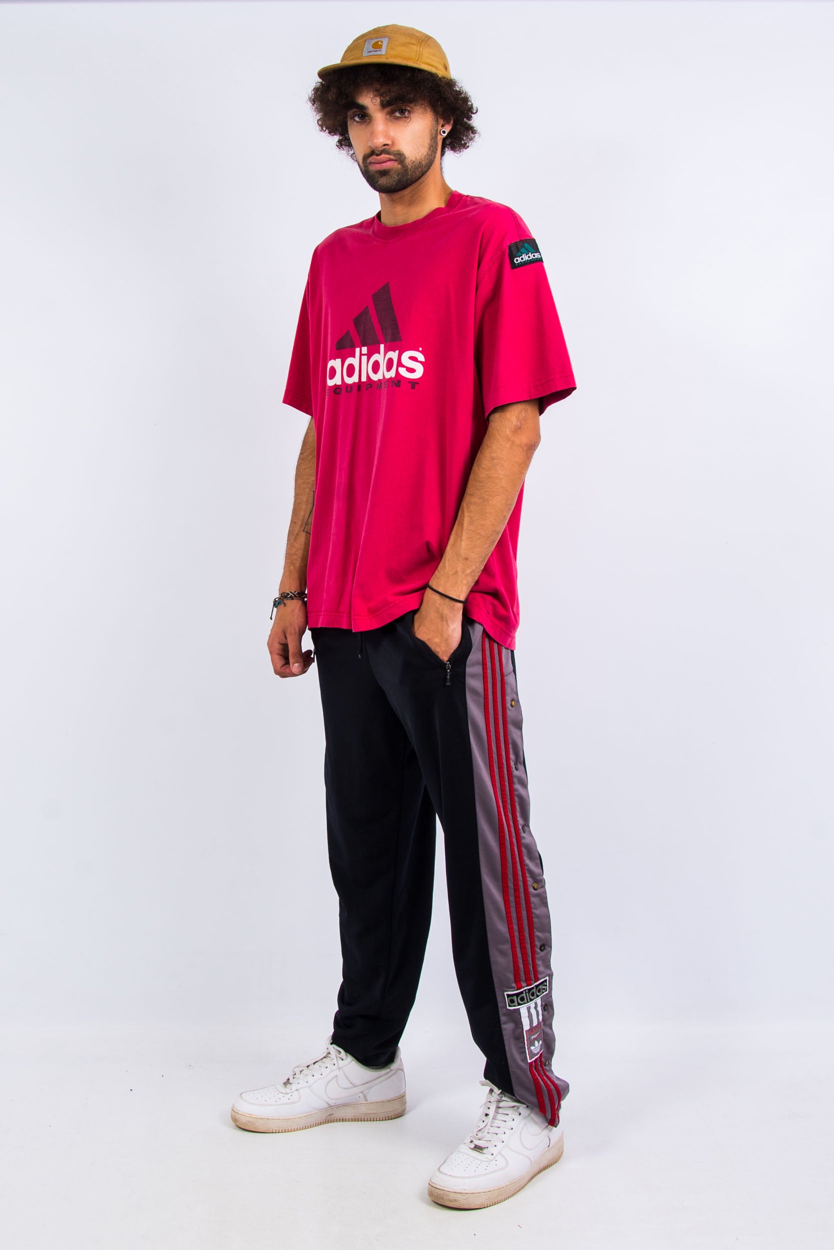 90's Vintage Adidas Popper Tracksuit Bottoms – The Vintage Scene