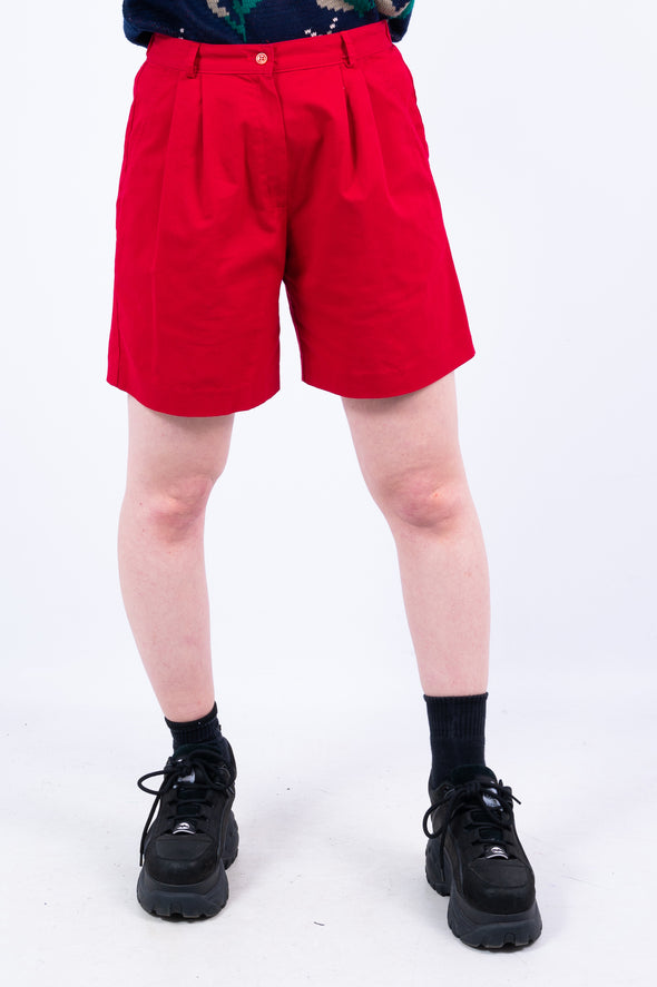 Vintage 90's Red Mom Shorts