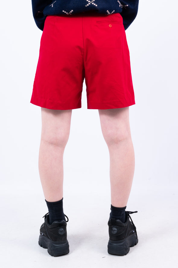 Vintage 90's Red Mom Shorts