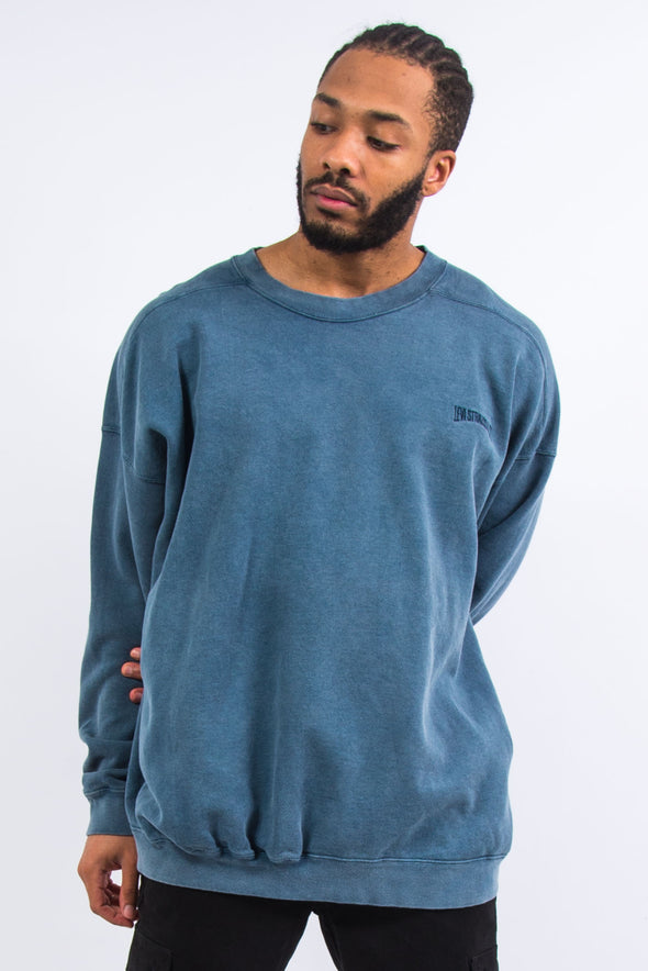 90's Vintage Levi's Blue Sweatshirt