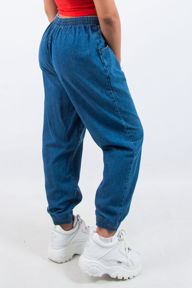 Vintage 90's Denim Jean Joggers