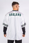 Vintage Oakland Athletics baseball team American football style jersey