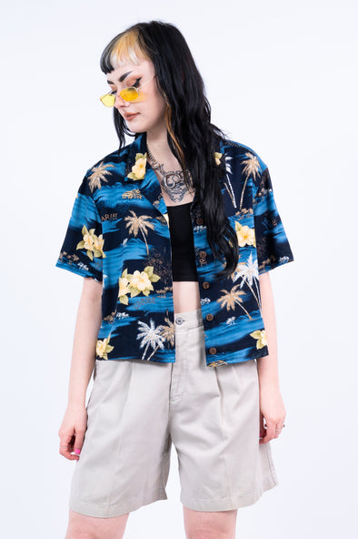 Vintage 90's Crop Vacation Shirt