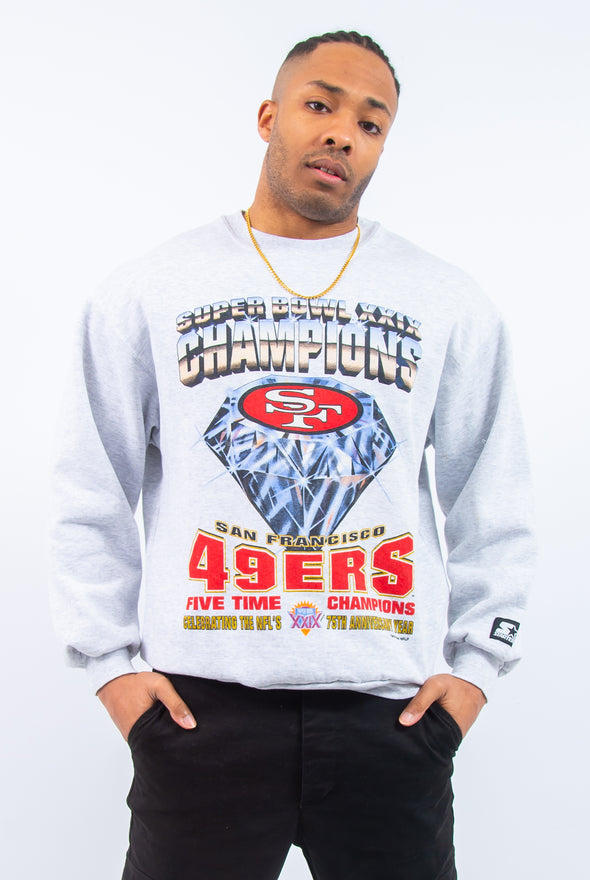 Vintage 1994 Starter 49ers Super Bowl Sweatshirt