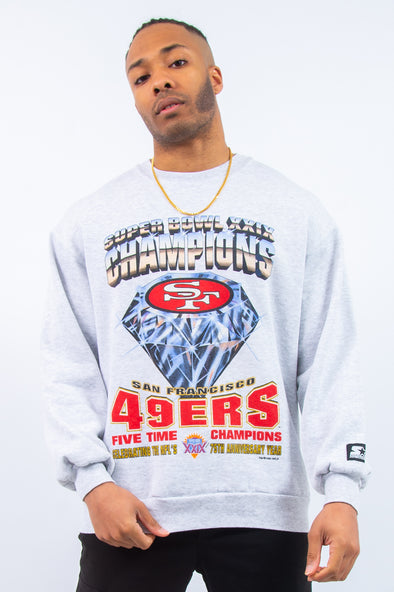 Vintage 1994 Starter 49ers Super Bowl Sweatshirt