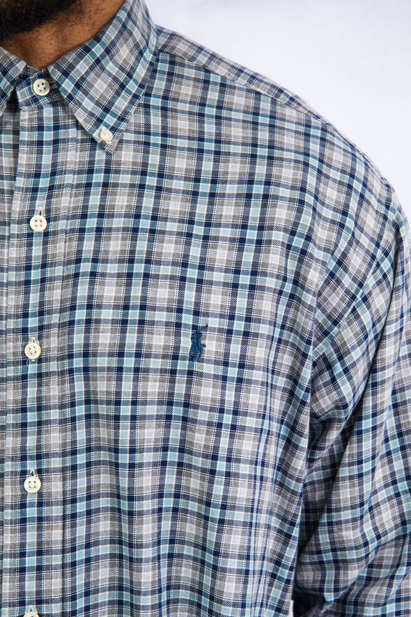 Vintage Check Pattern Ralph Lauren Shirt