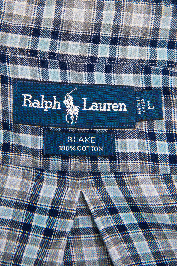 Vintage Check Pattern Ralph Lauren Shirt