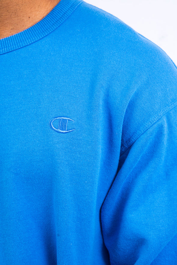 90's Vintage Blue Champion Sweatshirt