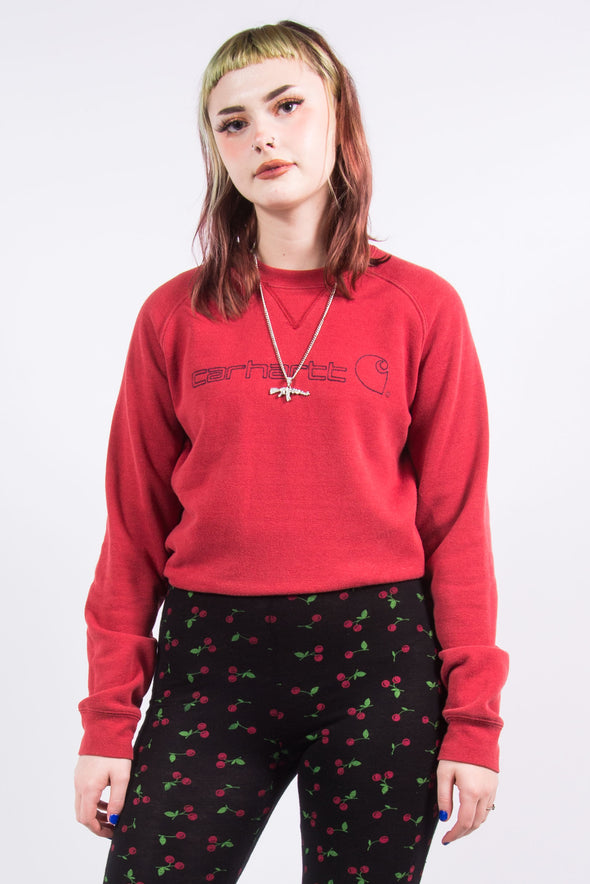 Vintage 90's Carhartt Embroidered Sweatshirt