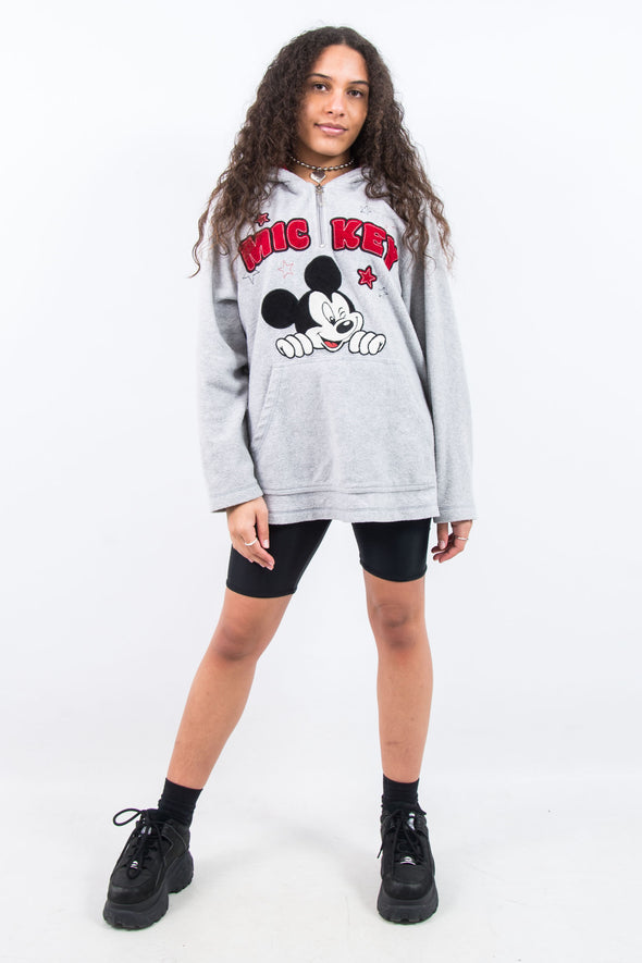 Vintage Disney Mickey Mouse Hoodie Fleece