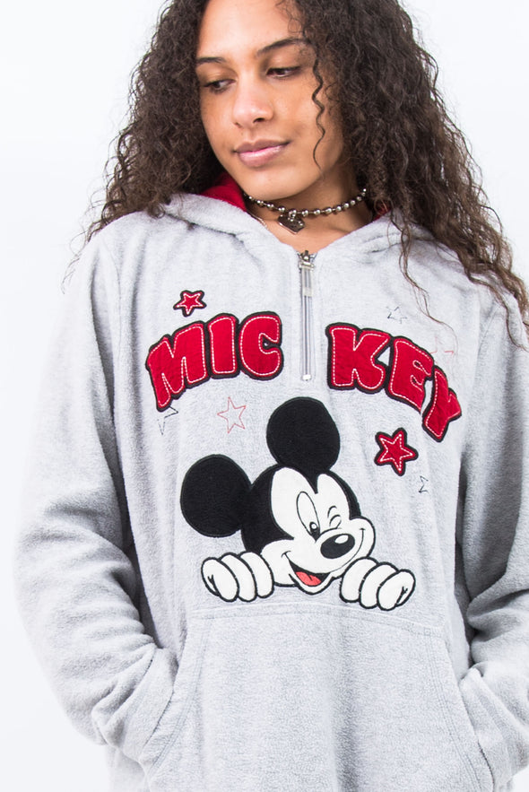 Vintage Disney Mickey Mouse Hoodie Fleece