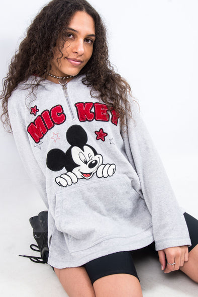 Vintage Disney Mickey Mouse Hoodie Fleece