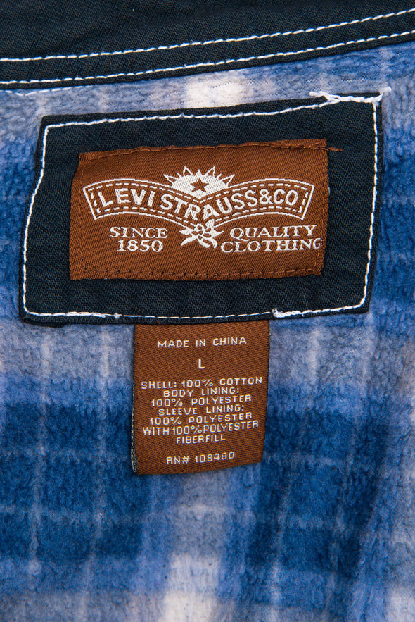 Vintage Levi's Fleece Lined Over Shirt