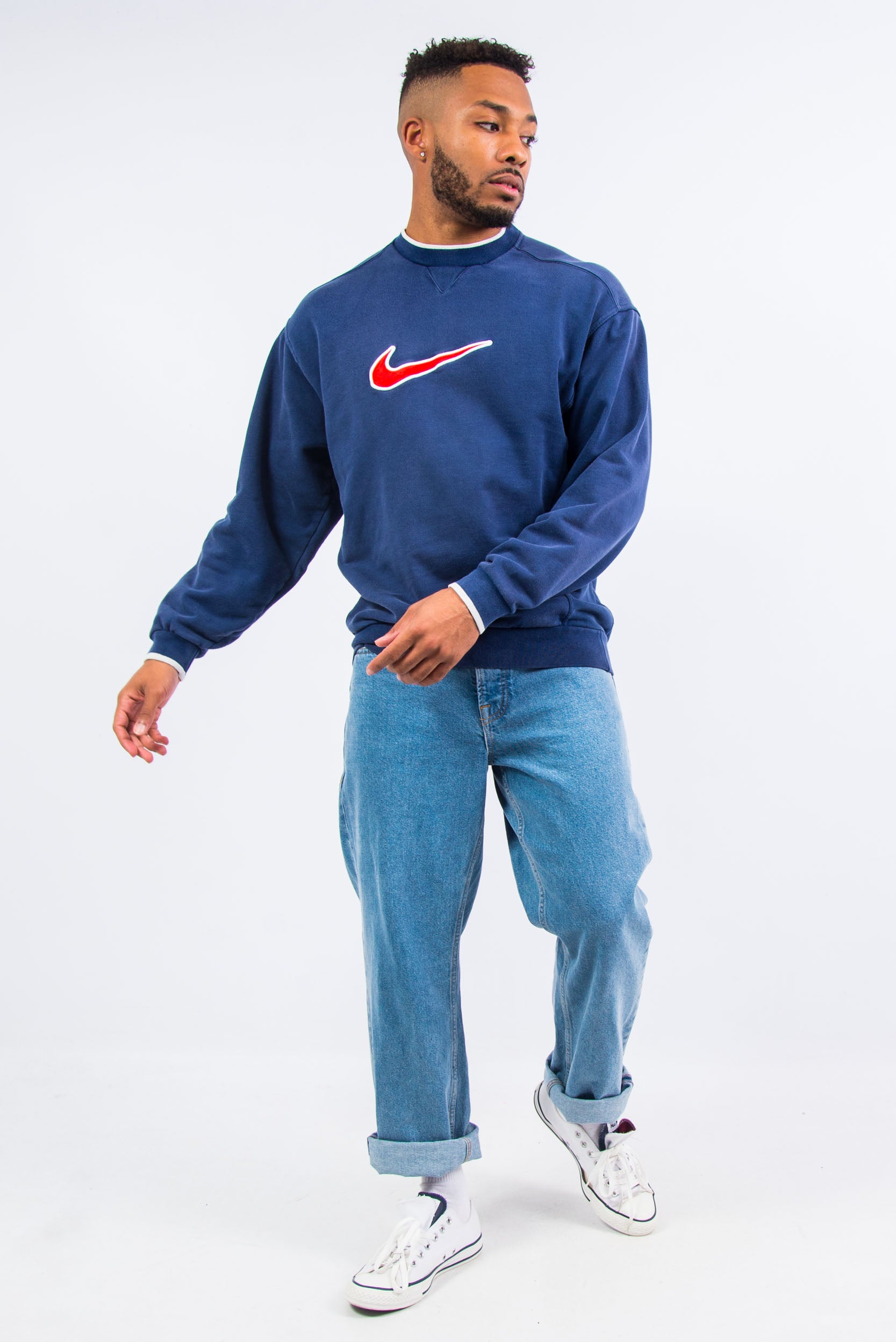 90's Nike x Boston College Vintage Sweat-Shirt / 3015