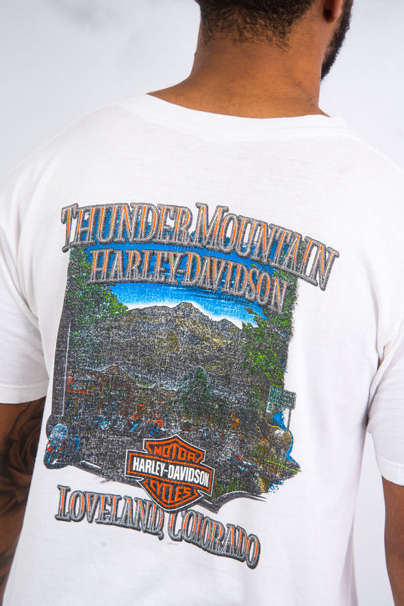 00's Harley Davidson T-Shirt Loveland Colorado
