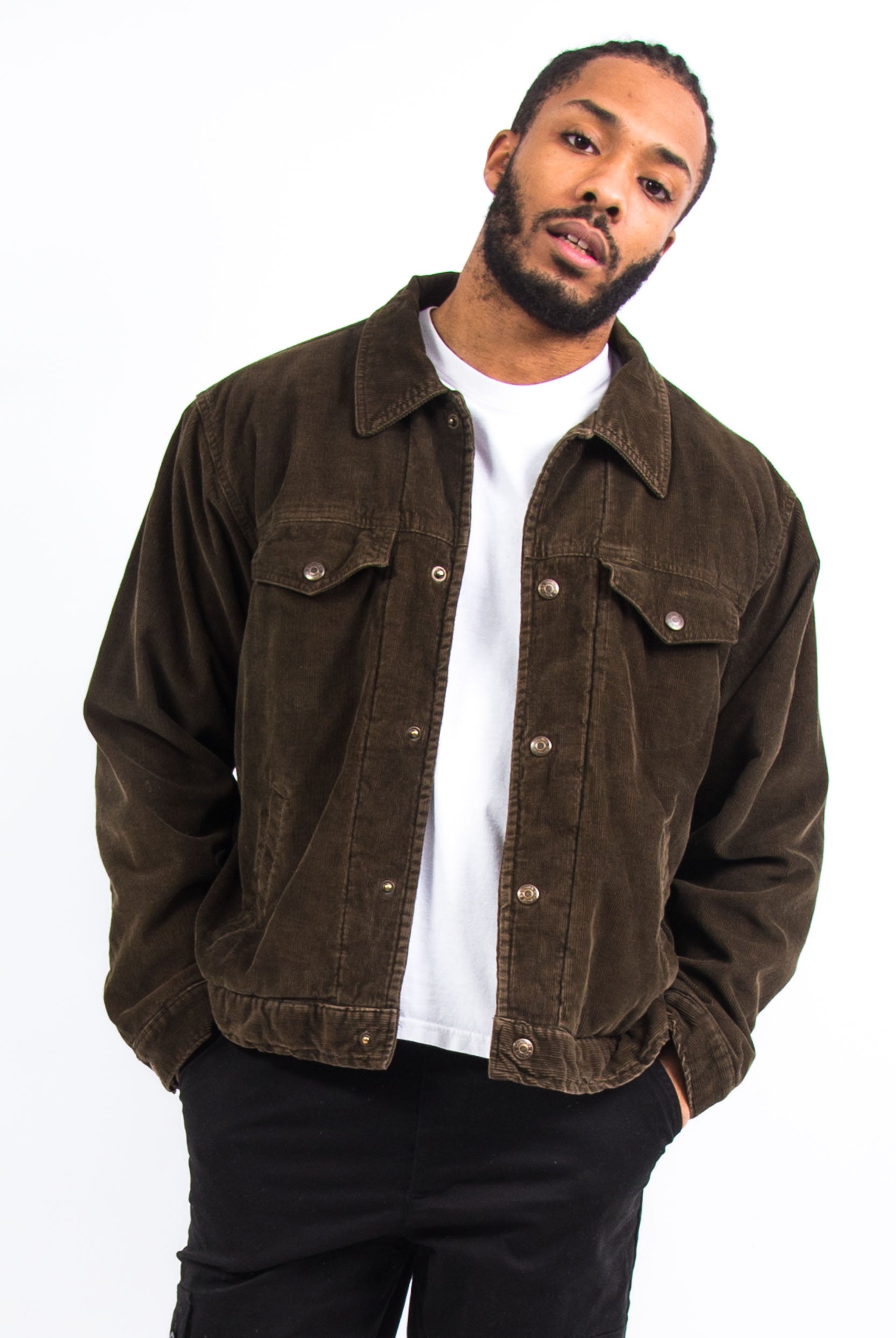 Corduroy Shirt Lange Cordjacke Cord Jacke Lang Jacke Cord