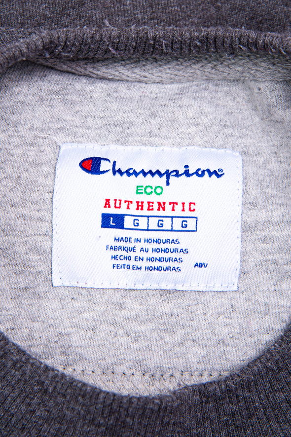 Vintage Plain Grey Champion Sweatshirt