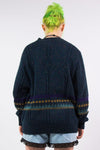 Vintage 90's Winter Pattern Knit Jumper