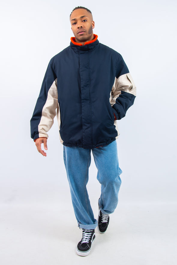 90's Nautica Reversible Fleece Jacket