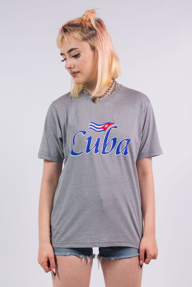 Vintage 90's Cuba Print T-Shirt
