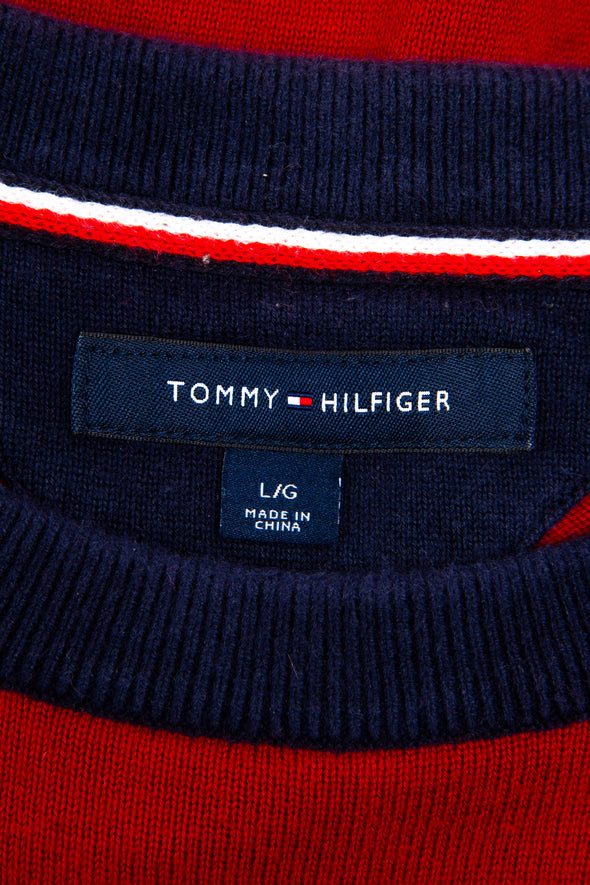 Vintage Tommy Hilfiger Stripe Knit Jumper