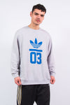 Adidas Trefoil Print Sweatshirt
