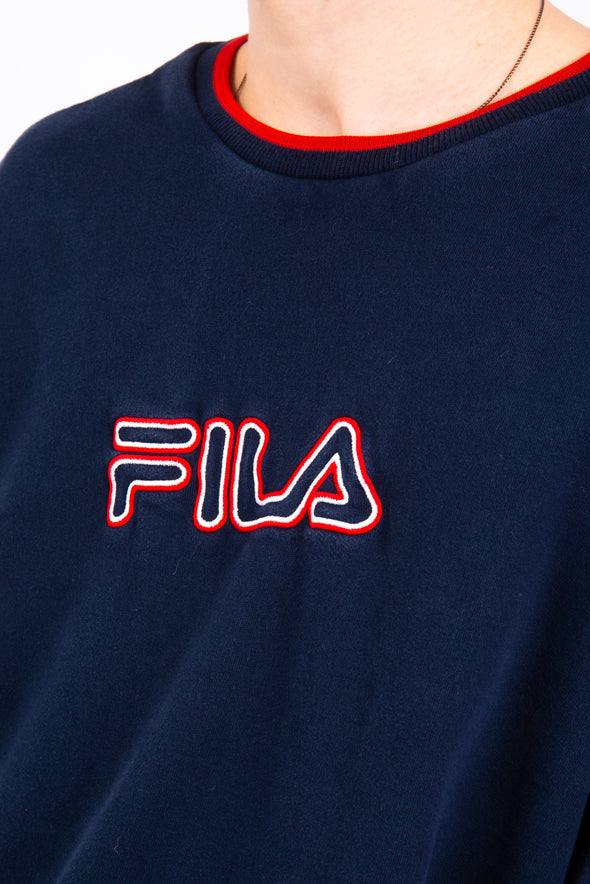 00's Vintage Fila Spell Out Sweatshirt