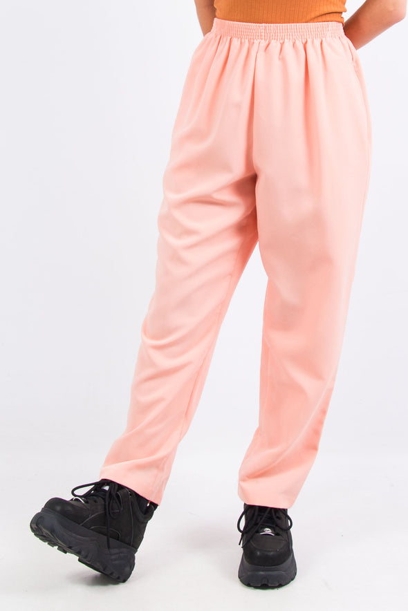 Vintage 90's Peach High Waist Trousers