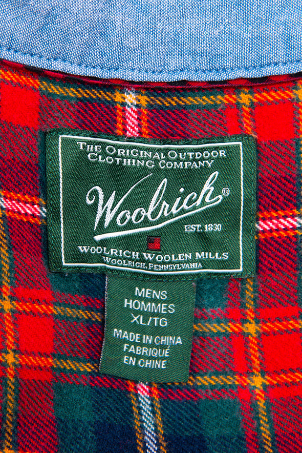Vintage Woolrich Plaid Flannel Shirt