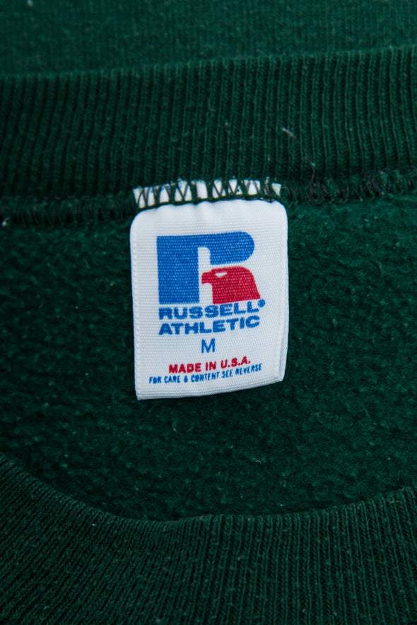 Vintage 90's MSU Crop Sweatshirt